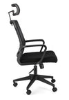 Poltrona Roman da gaming ed ufficio ergonomica in poliestere con braccioli e ruote