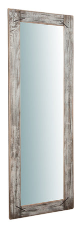 Biscottini Specchio da parete in legno massello RUSTICO GRANDE effetto antico dipinto