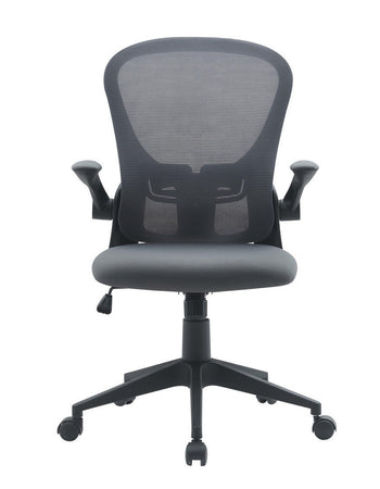 Poltrona "Kempton" da gaming ed ufficio ergonomica in poliestere con braccioli e ruote