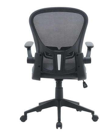 Poltrona "Kempton" da gaming ed ufficio ergonomica in poliestere con braccioli e ruote