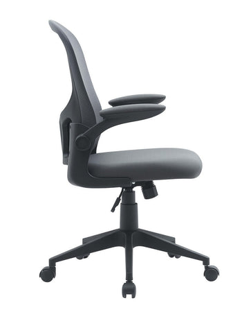Poltrona "Kempton" da gaming ed ufficio ergonomica in poliestere con braccioli e ruote