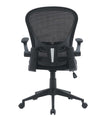Poltrona Kempton da gaming ed ufficio ergonomica in poliestere con braccioli e ruote