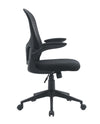 Poltrona Kempton da gaming ed ufficio ergonomica in poliestere con braccioli e ruote