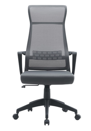 Poltrona "Hoboken" da gaming ed ufficio ergonomica in poliestere con braccioli e ruote