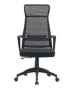 Poltrona Hoboken da gaming ed ufficio ergonomica in poliestere con braccioli e ruote