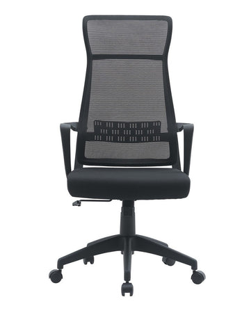 Poltrona "Hoboken" da gaming ed ufficio ergonomica in poliestere con braccioli e ruote