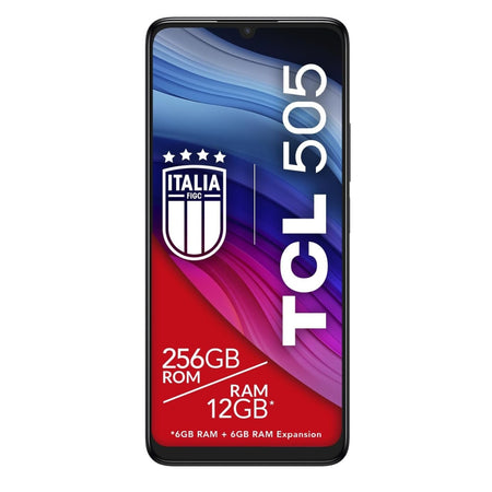 TCL 505 Smartphone 6.75" 4GB RAM - Memoria Interna 128GB - Colore SPACEGREY - TIM