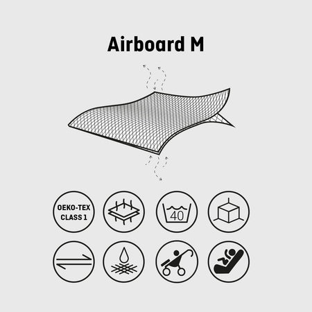 Materassino Traspirante per Passeggino e Seggiolino Auto