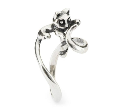 Trollbeads-Anello Fantasia Gatto Innamorato