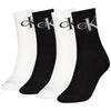 Calvin Klein donna pack 4 calze nere bianche 701235384001801