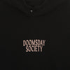 DOOMSDAY Felpa Leggera Cappuccio Uomo Down To Hell Hoodie Black da uomo
