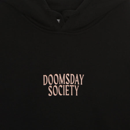 DOOMSDAY Felpa Leggera Cappuccio Uomo Down To Hell Hoodie Black da uomo