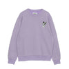 DOOMSDAY Felpa Leggera Girocollo Uomo No More Space Embroidered Crewneck Lilac da uomo