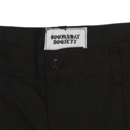 DOOMSDAY Pantalone Corto Uomo Sarrabus Shorts Black da uomo