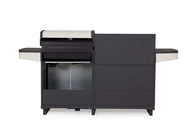 Cucina a gas "Merita" con superfice di cottura in ghisa smaltata