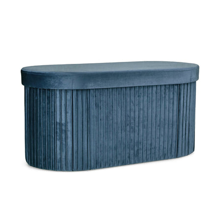 Poltrona Pouf "Jocelyn" per interno, con struttura in mdf