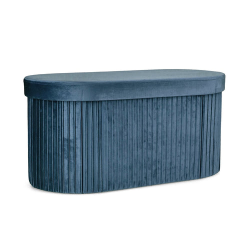 Poltrona Pouf Jocelyn per interno, con struttura in mdf