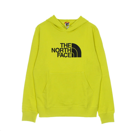 THE NORTH FACE Felpa Leggera Cappuccio Uomo Lt Drew Peak Po Hd Acid Yellow da uomo