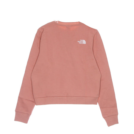 THE NORTH FACE Felpa Girocollo Donna Zumu Crew Rose Dawn da donna
