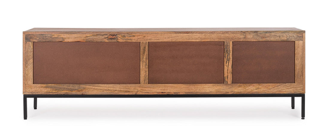 Mobile porta TV "Kindia" in legno di magno massiccio per interno