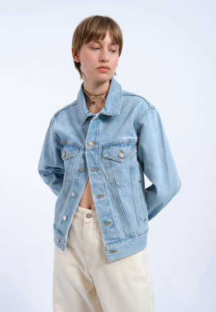 Giacchetto Jeans Dr Denim Joey Trucker Jacket