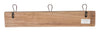 Biscottini Attaccapanni da parete in legno massello L57,5XPR7XH14 cm massello, dipinto