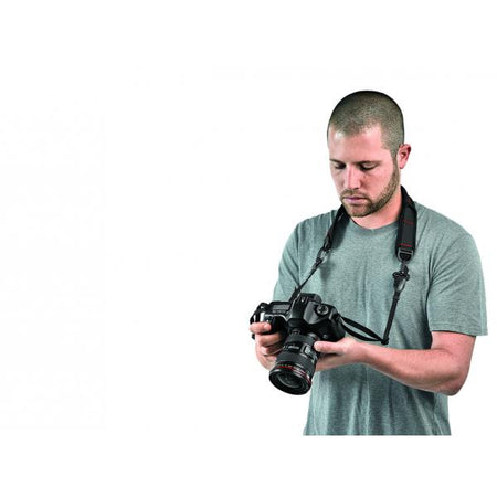 Manfrotto MB PL-C-STRAP tracolla Fotocamera Nero