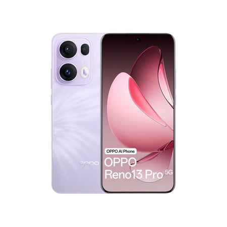OPPO Reno 13 Pro 5G Smartphone 6.83" RAM 12 Memoria Interna 512GB Plume Purple ITA