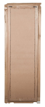 Biscottini Specchio da parete in legno massello L65,5xPR3,5xH180 cm.