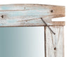 Biscottini Specchio da parete in legno massello L60xPR3,5xH60 cm. effetto antico dipinto