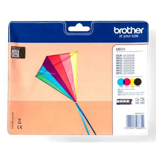 BROTHER CART INK MULTICOLOR (B+ C + M+ Y) 550 PAGINE