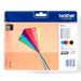 CART.INK KIT BK/C/M/Y 550 PG BROTHER
