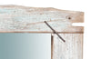 Biscottini Specchio da parete in legno massello L90xPR3,5xH90 cm. effetto antico dipinto