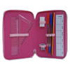 ASTUCCIO 3 ZIP SCUOLA DIS. 3D UNICORNO MULTISCOMPARTO COLORI GIOTTO