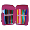 ASTUCCIO 3 ZIP SCUOLA DIS. 3D UNICORNO MULTISCOMPARTO COLORI GIOTTO