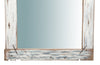 Biscottini Specchio da parete in legno massello L90xPR3,5xH120 cm. effetto antico dipinto
