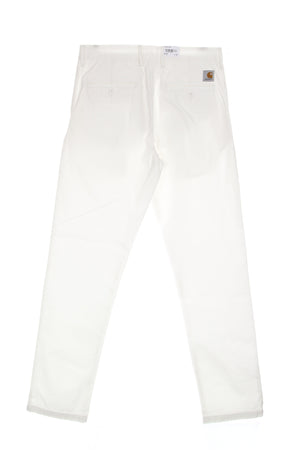 CARHARTT WIP Pantalone Lungo Uomo Johnson Pant Natural Garment Dyed da uomo