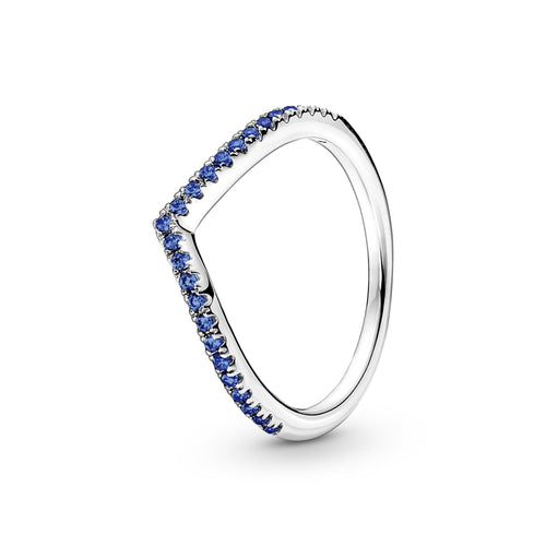 PANDORA - Anello Desiderio Scintillante Blu