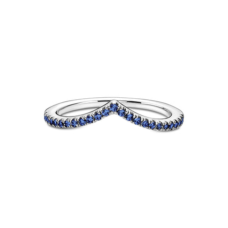PANDORA - Anello Desiderio Scintillante Blu