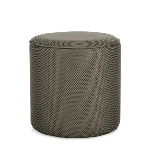 Pouf Olesya struttura in MDF rivestimento in poliestere per interno