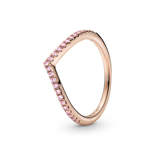 PANDORA - Anello Desiderio Scintillante Rosa