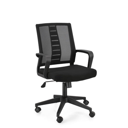 Sedia "Roman" da gaming ed ufficio ergonomica in poliestere con braccioli e ruote