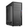 SHARKOON CASE VS4-S, ATX, 6 SLOTS EXPANSION, 2 USB2.0 FRONT, DRIVE BAY DA 2,5/3,5/5,25, 1X120MM FAN INSTALLED, NO PSU, NERO