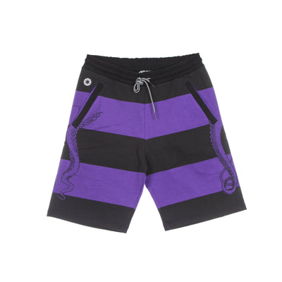 OCTOPUS Pantalone Corto Tuta Uomo Fullback Sweatshorts Purple da uomo