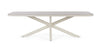 Tavolo Isacco struttura in alluminio verniciato a polvere 240 x h 75 cm