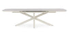 Tavolo Pascal allungabile struttura in alluminio verniciato a polvere 200-260 x h 76 cm