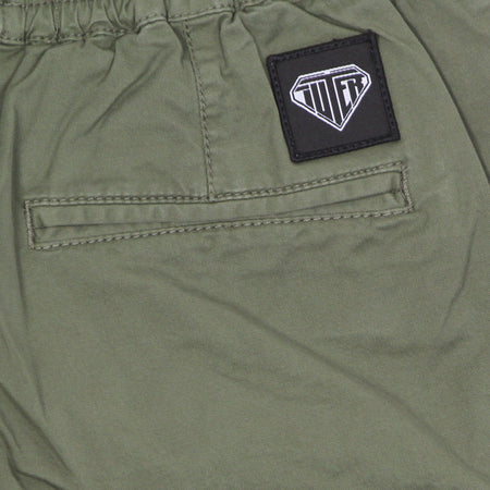 IUTER Pantalone Corto Uomo Jogger Short Army da uomo