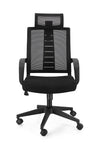 Poltrona Roman da gaming ed ufficio ergonomica in poliestere con braccioli e ruote