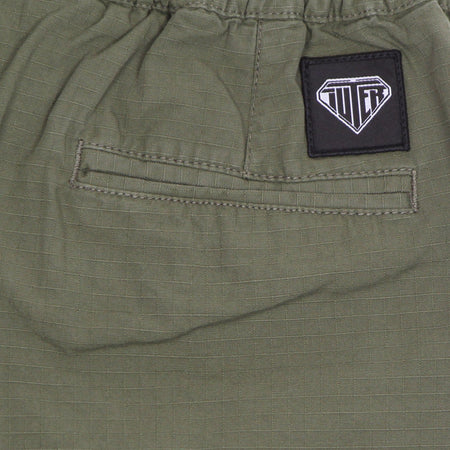 IUTER Pantalone Corto Uomo Cargo Short Army da uomo
