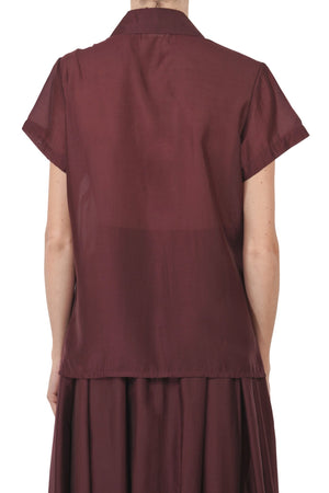 LA FEMME BLANCHE La Femme Blanche - Camicia - 451602 - Prugna da donna